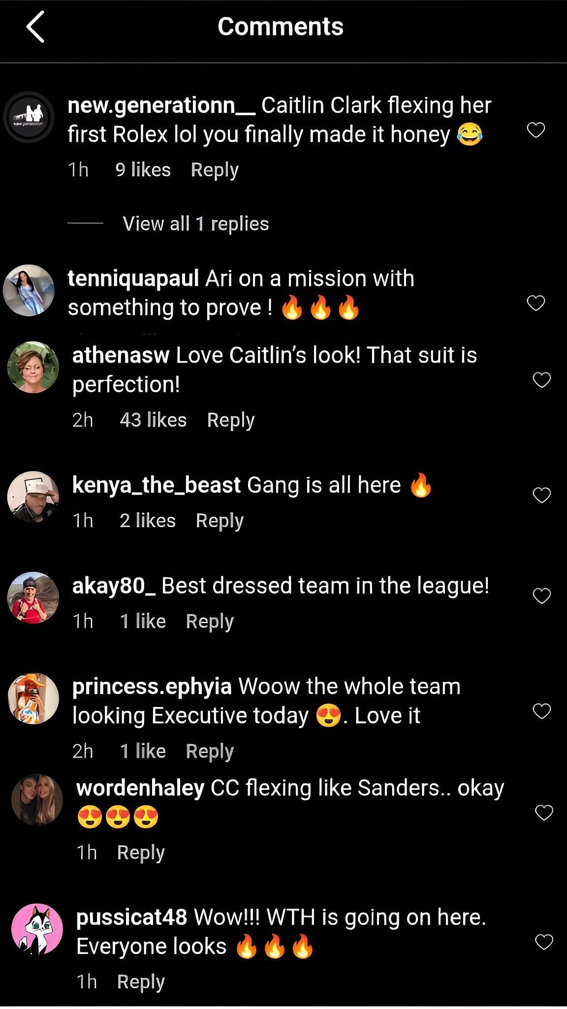 Comments on the post